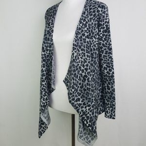 Saks 100% Cashmere Open Cardigan